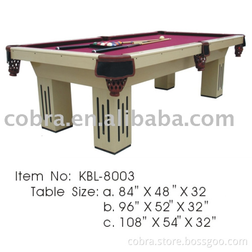 Billiard table(KBL-8003)
